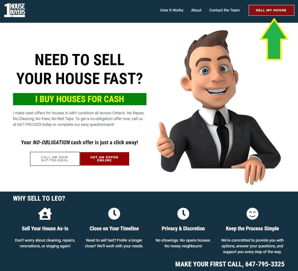 Need to Sell Your House Fast in Ontario? Call 647-795-3325